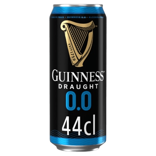 Guinness 0 non-alcoholic draught beer can